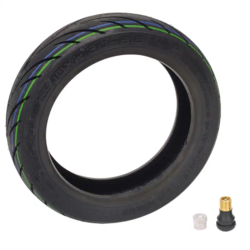 CST 10x2.3-6.5 Tubeless Reifen ohne Gelschicht mit Ventil – neu – Sonstiges – überwiegend weiß – Foto 1 von 5