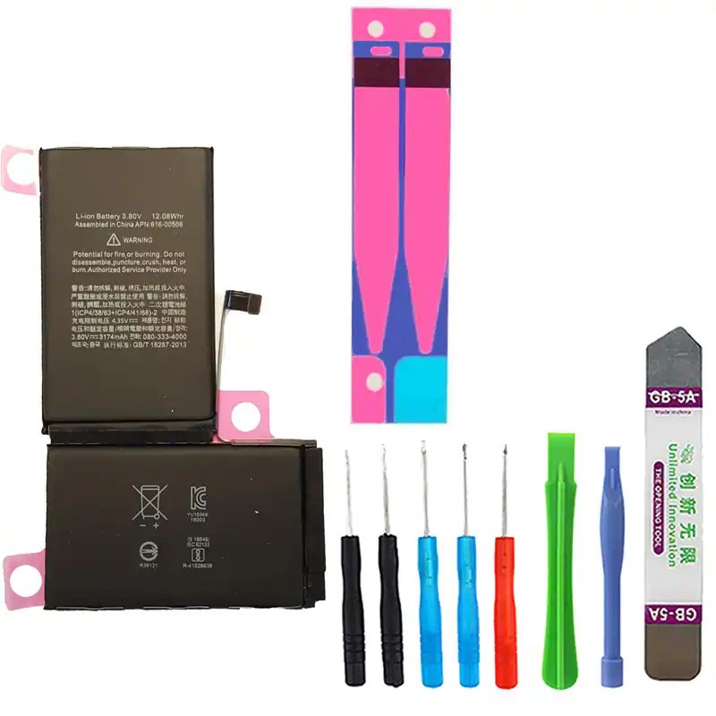 AKKU Für iPhone XS MAX Battery + Werkzeugset 616-00506 Akku 3174 mAh – neu – Sonstiges – überwiegend weiß – Foto 1 von 2