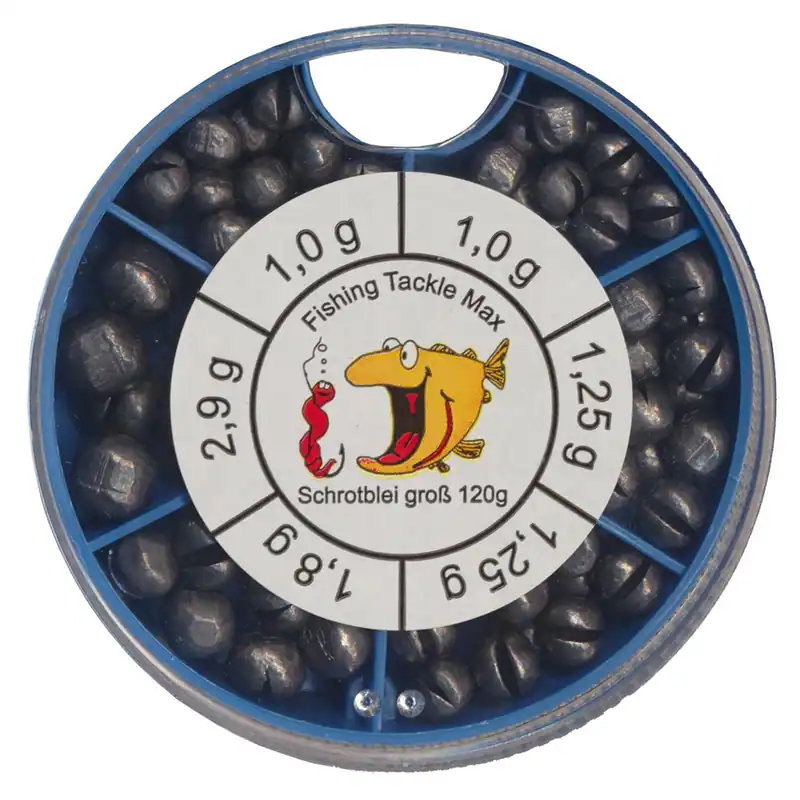 FTM Schrotblei 120g | fein & groß | Bleischrot Blei Gewicht Angelblei Kugelblei – neu – Sonstiges – Foto 1 von 3