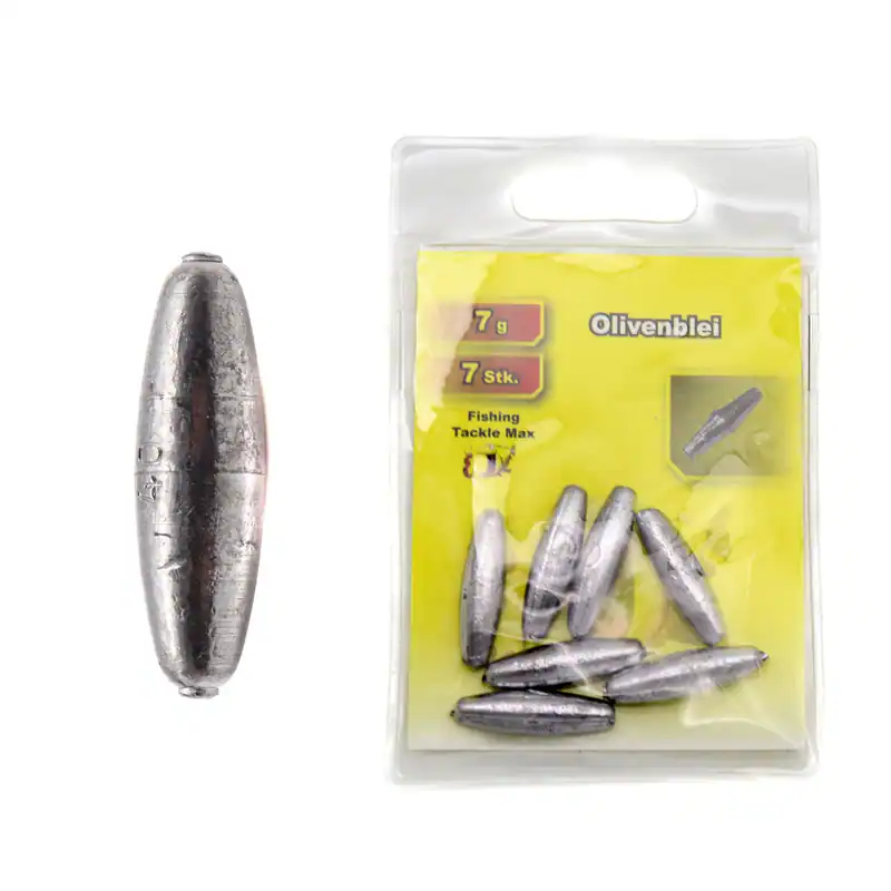 Olivenblei 2g - 40g | Angelblei Blei mit Loch Grundblei Angelgewicht Grund FTM – neu – Sonstiges – Foto 1 von 4