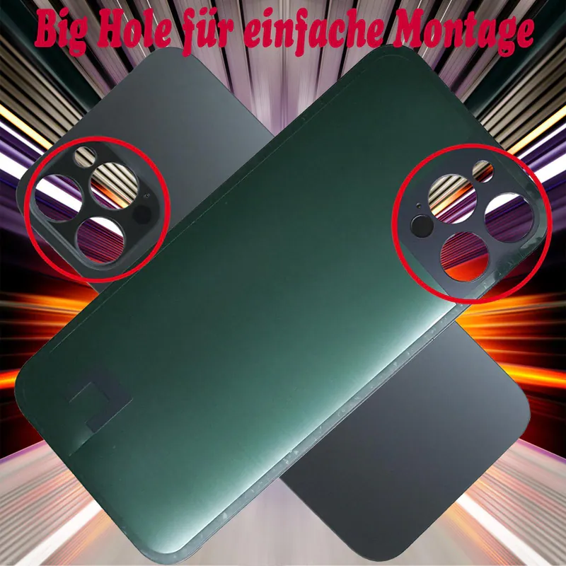 Akkudeckel für iPhone 12 Pro Max Big Hole Backcover Ruckcover Ruckoberschale – neu – Handys & Telefone – überwiegend…