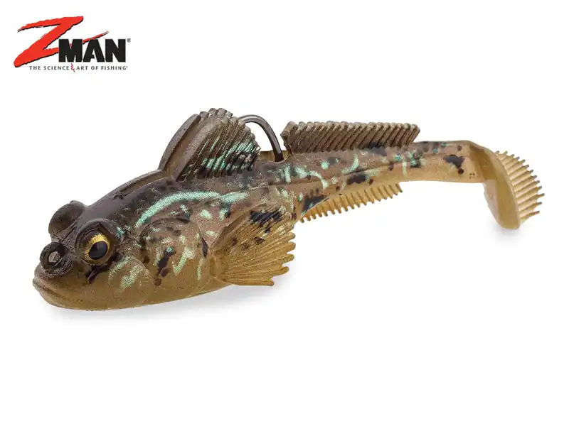 Z-Man 3" Gobius | 7,5cm - 10,5g bis 14g | fertige Grundel Imitat - Barsch Zander – neu – Sonstiges – überwiegend weiß…