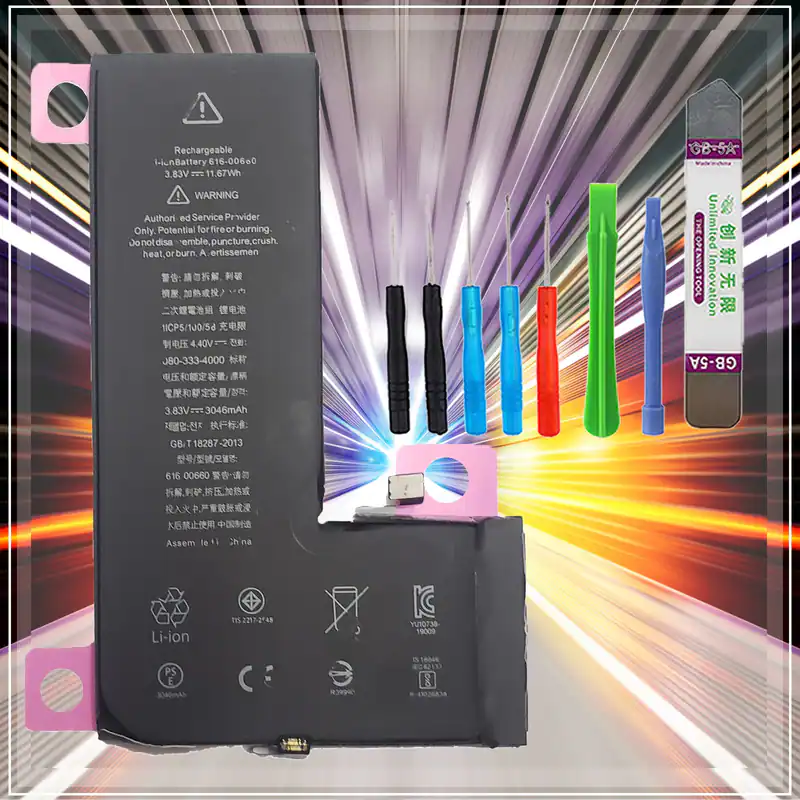 Akku für iPhone 11 Pro Batterie Battery ersetzt 616-00660 +Werkzeug – neu – Sonstiges – überwiegend dunkelgrün – Foto 1 von 2