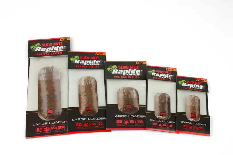Fox Edges Rapide Load PVA Bag Refills Slow Melt PVA Taschen f. Tiefes Gewässer – neu – Sonstiges – überwiegend weiß