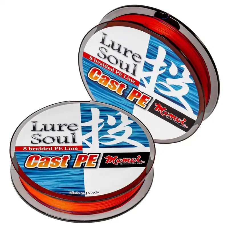 Zeck Momoi Lure Soul PE Orange Japan 8x Braid Achtfach geflochtene Schnur Line – neu – Sonstiges