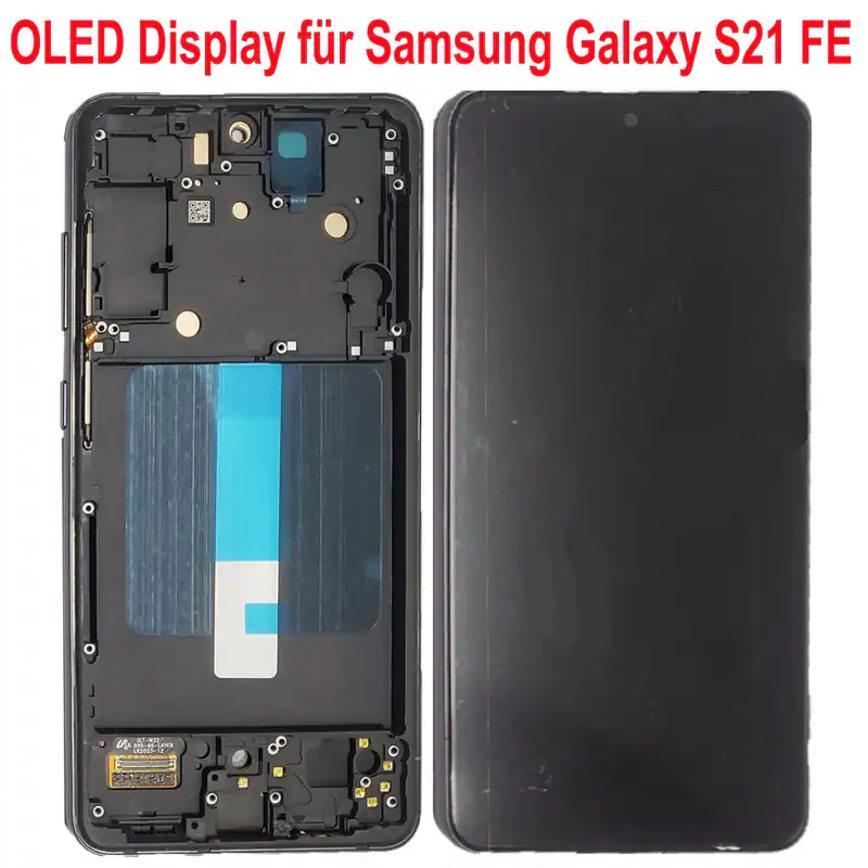 Display für Samsung Galaxy S21 FE SM-G990 LCD Soft Oled Bildschirm +Rahmen – neu – Handys & Telefone – überwiegend weiß