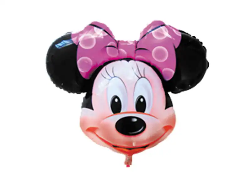 Folienballon Minnie Maus Disney Luftballon Helium Ballon Kindergeburtstag 70x68c