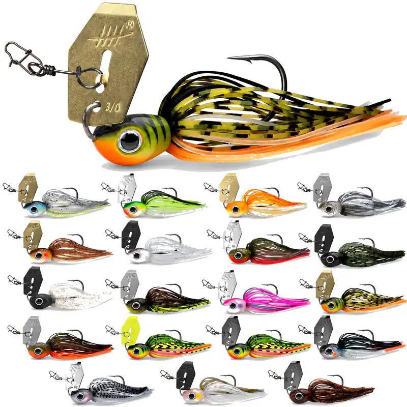 Lieblingsköder BladeMaster 3/0 - 10g Chatterbait Bladed Jig Barsch Zander Hecht