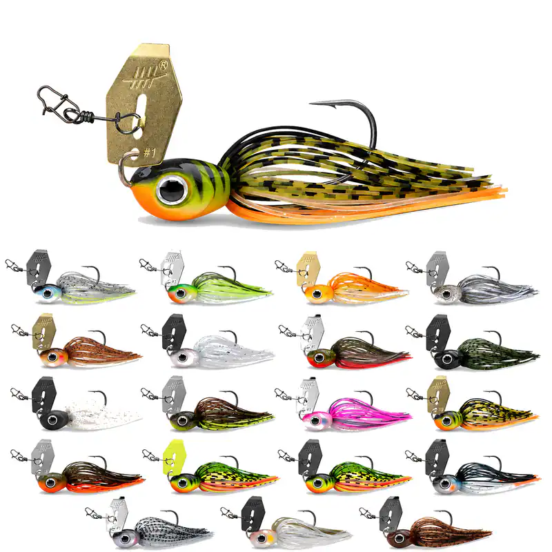 Lieblingsköder BladeMaster #1 - 3,5g 5g 7g Chatterbait Bladed Jig Barsch Zander