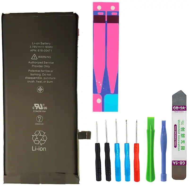 Akku für iPhone XR 2942 mAh Batterie +Werkzeug ersetzt 616-00471