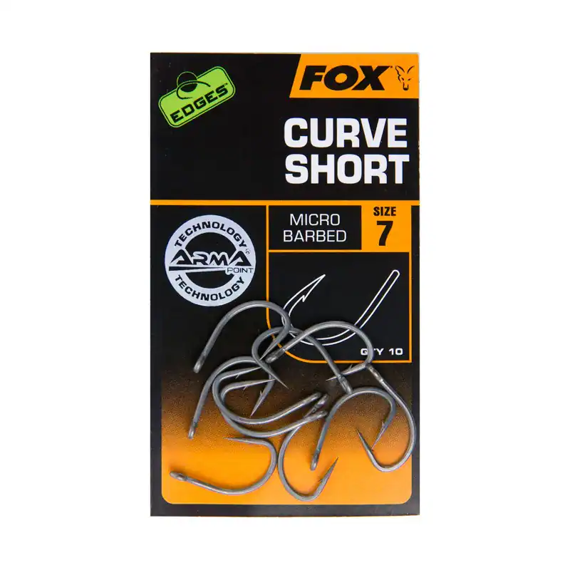 Fox Edges Curve Short Haken Karpfenhaken Armapoint Angelhaken Gr. 2 4 6 8