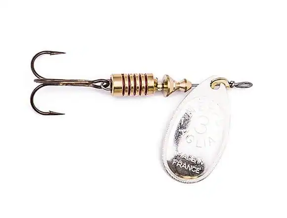 Mepps Aglia Silver - Alle Größen - Spinner Forellen Angel Köder Kunstköder Trout