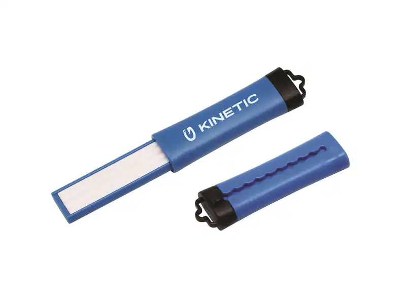 Kinetic Ceramic Blade Hook Sharpener Hakenschärfer 3" Blue/Black Haken schräfen