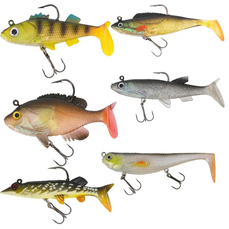 Spro Powercatcher Super Natural Köder Imitate Hecht Barsch Köderfisch - 2 Stk.