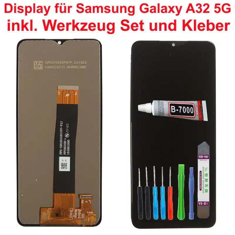 Display für Samsung Galaxy A32 5G SM-A326 LCD InCell Bildschirm schwarz +Tool