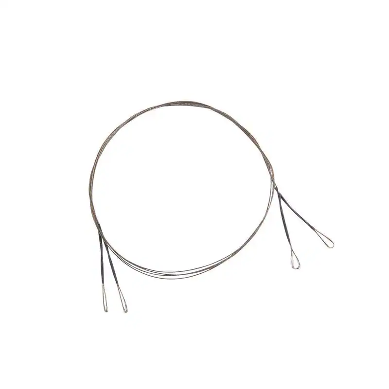 Balzer 1x7 Niroflex 2 Schlaufen Stahlvorfach Hecht Angeln Raubfisch 2x Vorfach