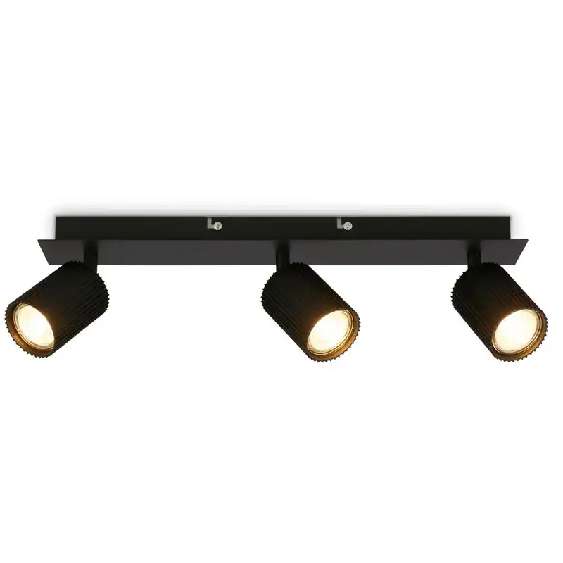 Spotleuchte Deckenstrahler Deckenleuchte Deckenlampe Schwenkbar Flur 3-flammig