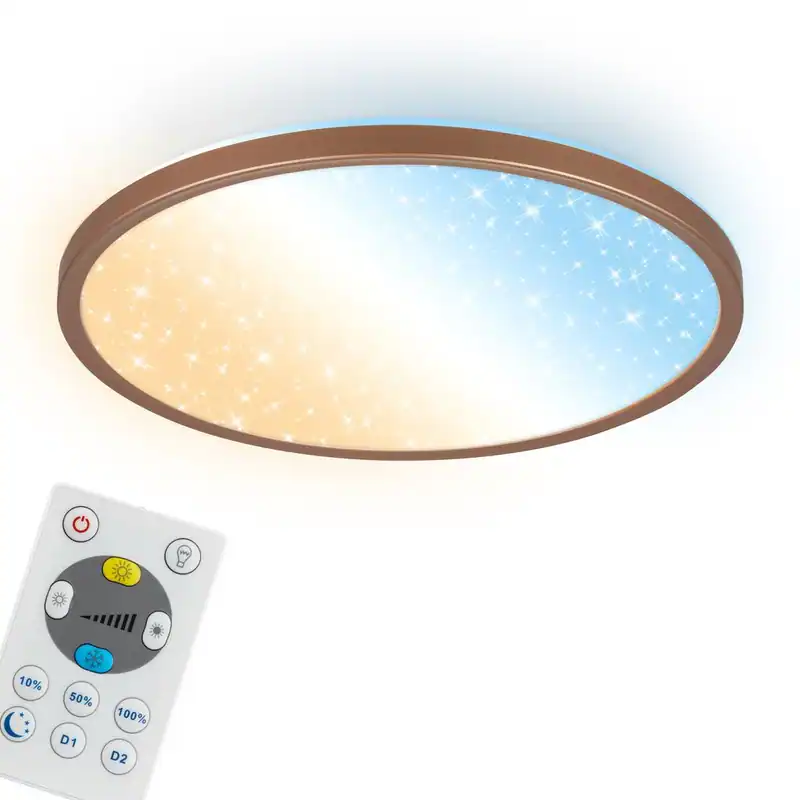 LED Deckenlampe Deckenleuchte Wohnzimmer Dimmbar Fernbedienung CCT