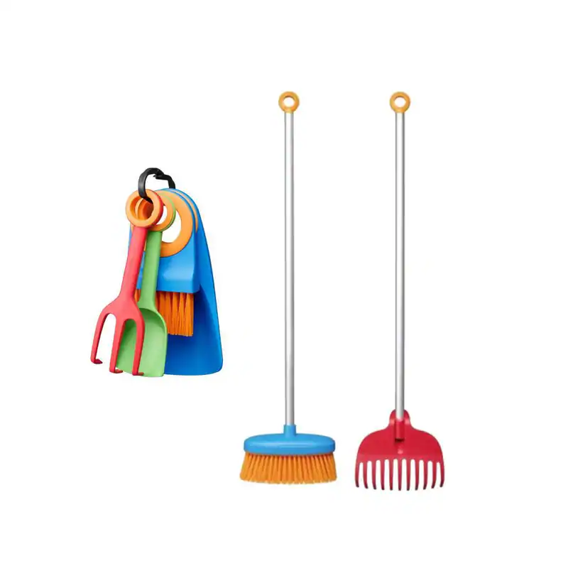 Fiskars MyFirstFiskars Bundle, Handgeräte und Aufräum-Set-6-teilig für Kinder