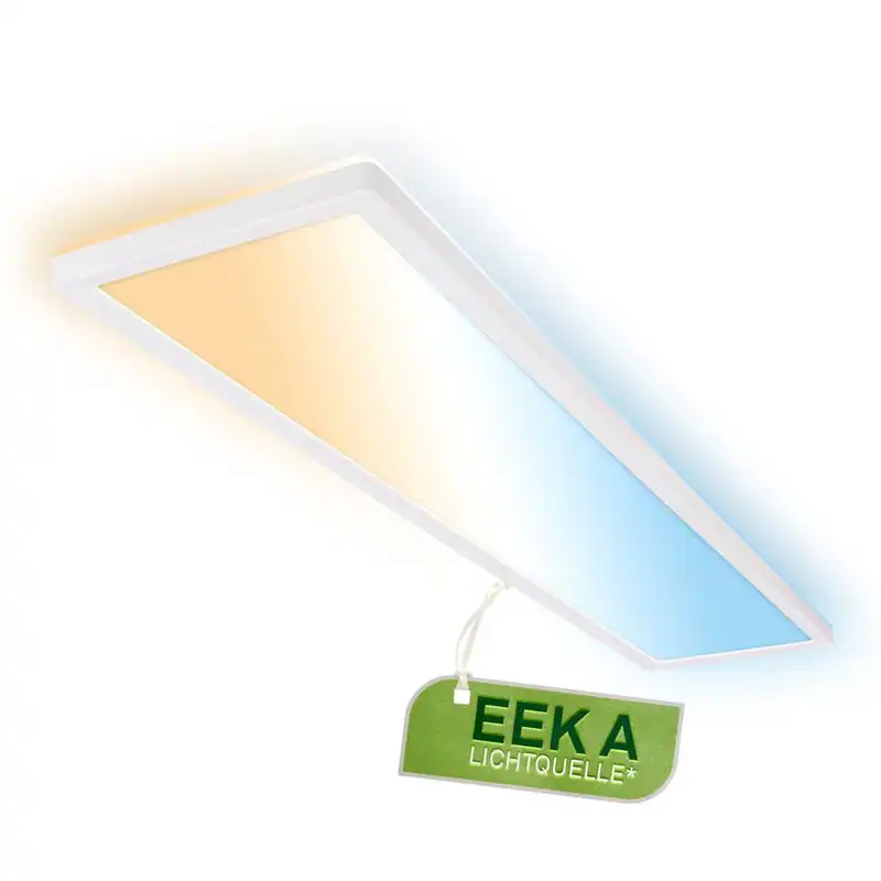 LED Deckenlampe LED Panel mit EEK A Lichtquelle* Flach Dimmbar CCT Fernbedienung