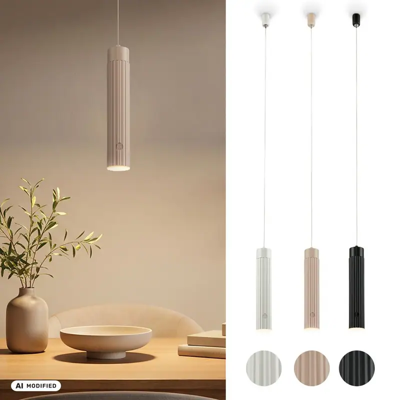Pendelleuchte Akku LED Hängelampe Esszimmer Wohnzimmer Höhenverstellbar lampe