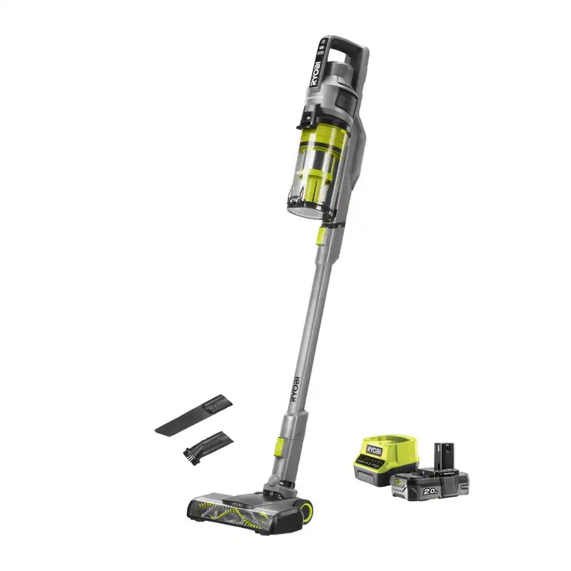 Ryobi RSVS18-0 Akku Staubsauger 18V 2Ah Akku Ladegerät HEPA Bodenhandstaubsauger