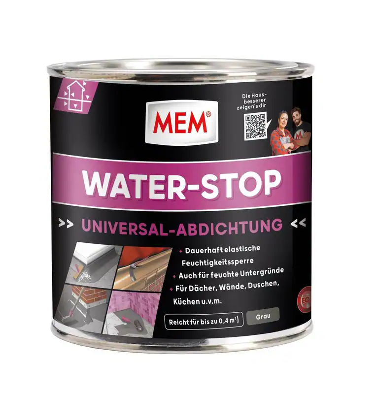 MEM Water Stop Universal Abdichtung Wasserstop Kellerabdichtung Wandabdichtung