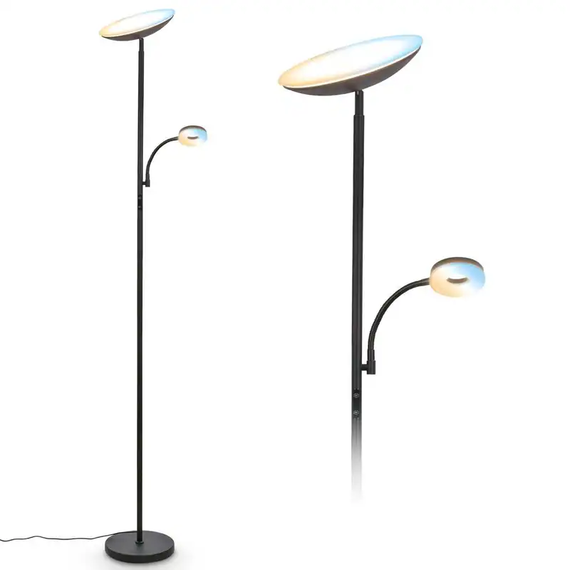 LED Stehlampe CCT Lesearm Dimmbar Wohnzimmer Büro Stehleuchte Leselampe