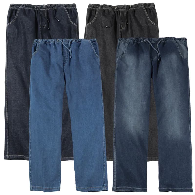 Abraxas Übergröße Schlupf-Stretchjeans 2XL 3XL 4XL 5XL 6XL 7XL 8XL 10XL 12XL