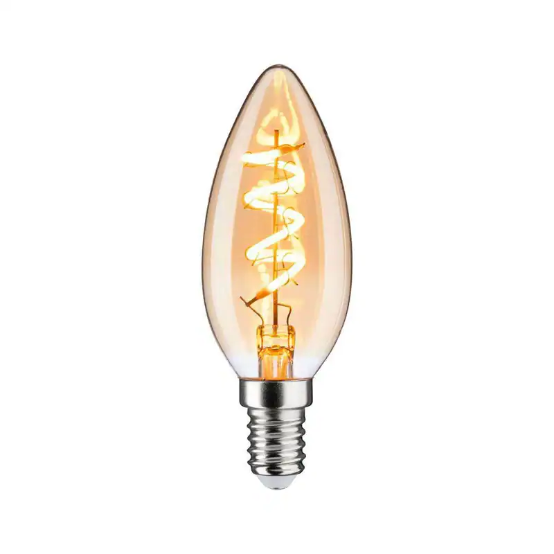Paulmann Vintage Edition LED Kerze E14 4 W 150 lm 1800 K dimmbar Ø 35 mm Gold