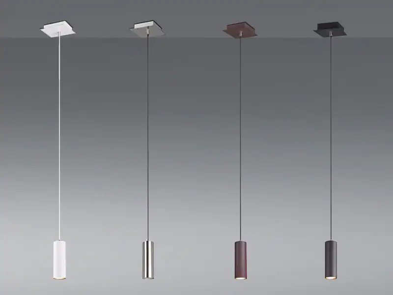 Elegante Pendel Schnurlampen Serie - 1 flammige Spot Pendellampen, Hängeleuchten