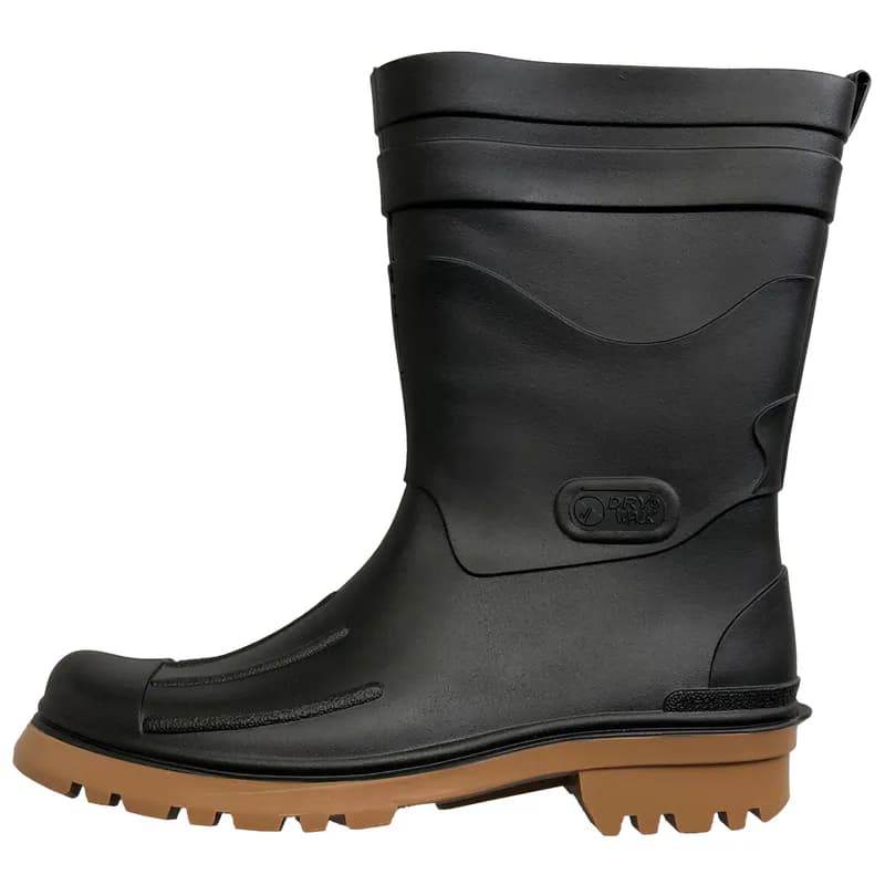 Bockstiegel Herren Gummistiefel schwarz Dirk Weite: G PVC-Sohle rutschfest