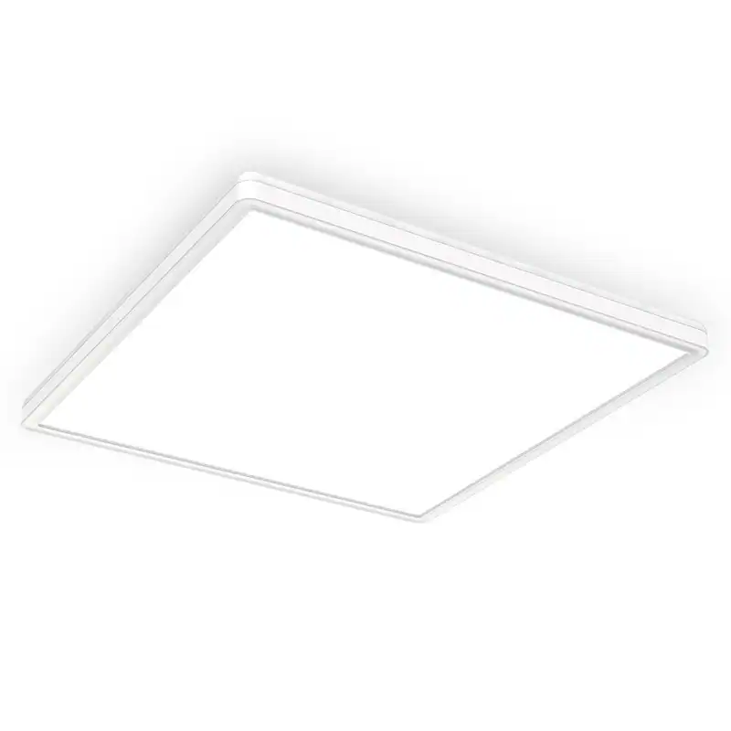 LED Panel Deckenlampe dimmbar ultraflach Deckenleuchte Wohnzimmer Flur weiß