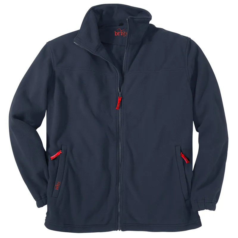 Brigg Fleecejacke dunkelblau 2XL 3XL 4XL 5XL 6XL 7XL 8XL 9XL 10XL 12XL 14XL Neu