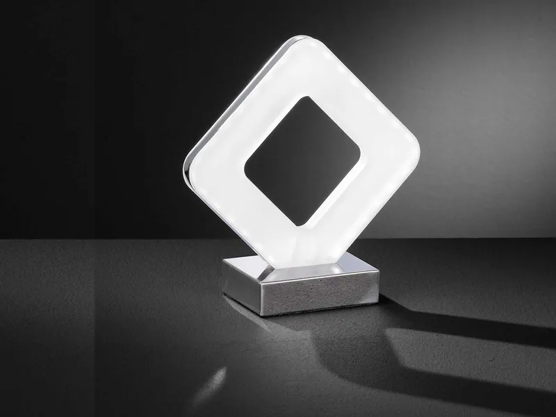 Kleine LED Tischlampe für Fensterbank Sideboard in Treppenhaus & Eingangsbereich