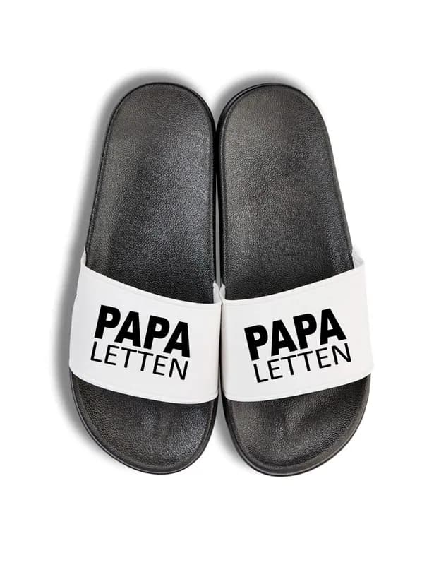 Youth Designz Papa Letten Badelatschen Spruch Print Geschenk für Super-Papas