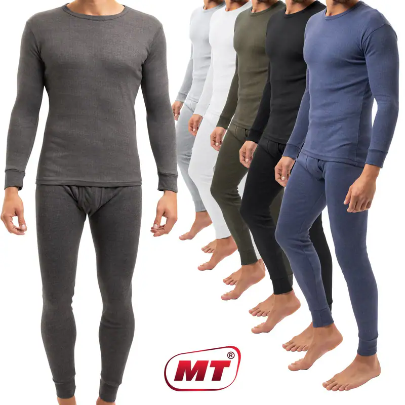 MT Herren Thermowäsche Set Light lange Unterhosen & Unterhemd