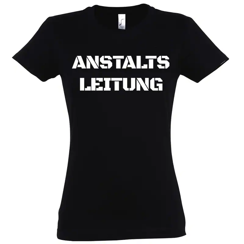 Youth Designz Anstaltsleitung Damen T-Shirt Lustig Spruch Beförderung Verrückt