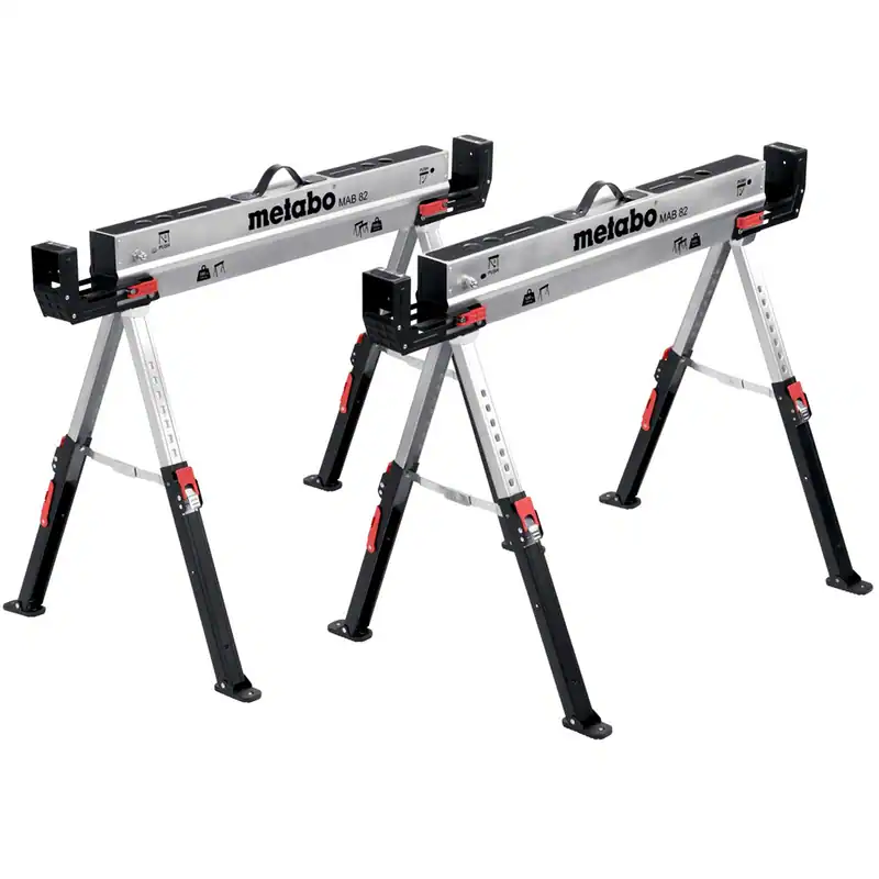 Metabo Arbeitsbock Set Sägebock Unterstellbock Klappbock klappbar MAB 82 B-Ware