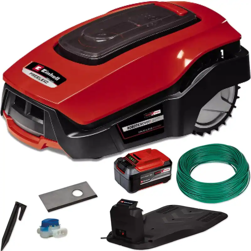 Einhell Mähroboter FREELEXO 1200 LCD BT inkl. 5,2 AH Zubehör mit Akku