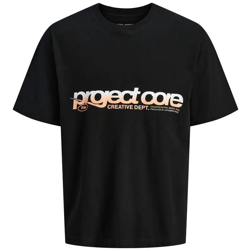 Jack&Jones XXL T-Shirt schwarz Frontprint JCOUNION