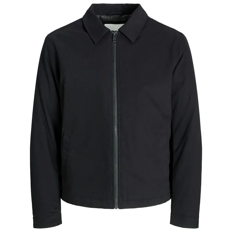 Jack&Jones Übergrößen Hemdjacke schwarz JJEDOVER