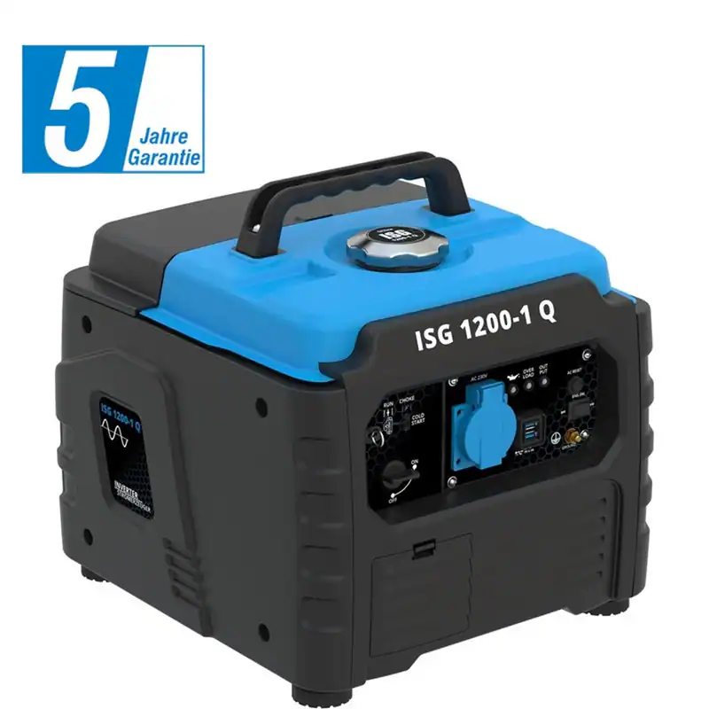 Güde Inverter Stromerzeuger ISG 1200-1 Q Stromgenerator - 1200 W - 1x230V 2xUSB