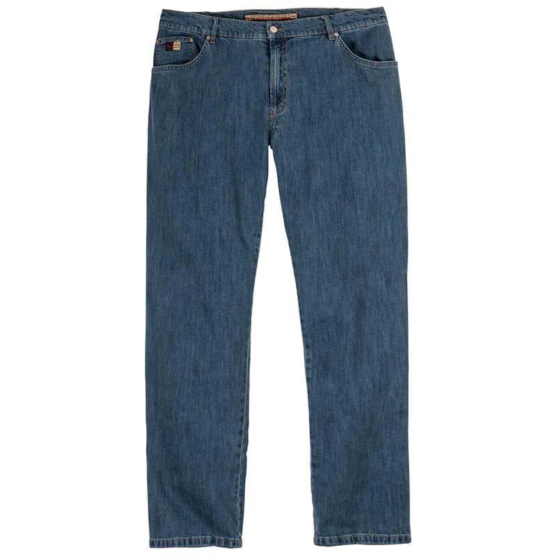 XXL Revils Stretch-Jeans denimblau stone-washed OEKO-TEX® 100, bequem weich NEU