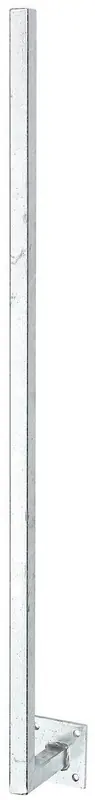 Alberts Universalpfosten Aufschrauben Geländerpfosten 120mm Zaunsäule geschweißt