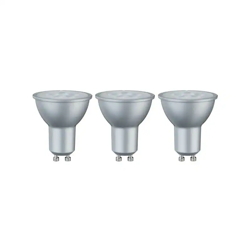 Paulmann 3er-Pack LED Reflektor 6,5W GU10 230V 2700K