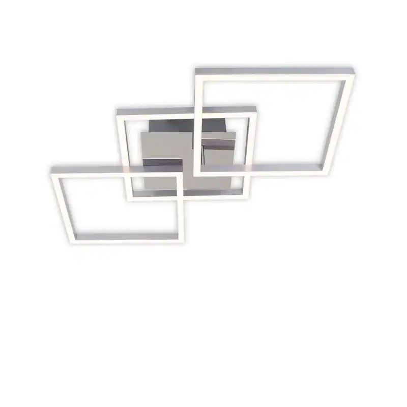 LED Deckenleuchte Kronleuchter Dimmbar Schwenkbar 36W IP20 Metall Silber