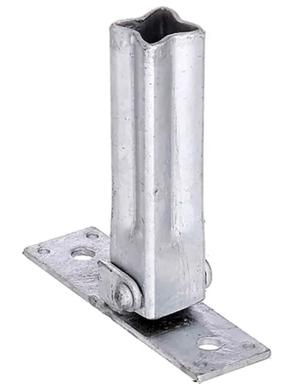 Alberts Handlaufstütze für Universalpfosten 30 x 30 mm feuerverzinkt 45 - 90°
