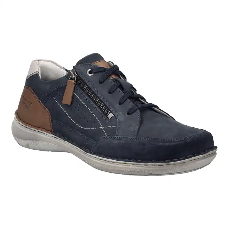 Josef Seibel Schnürschuh extra weit navy
