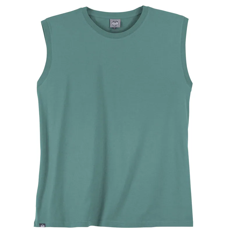 Ahorn Sportswear Übergrößen Tanktop dunkelmint